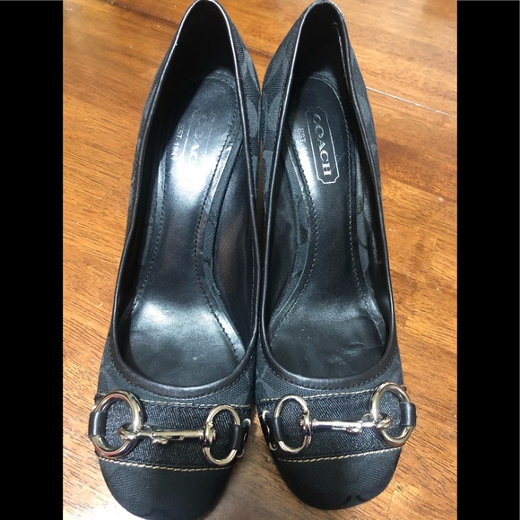 Coach Wedge Heels - Picture 1 of 7
